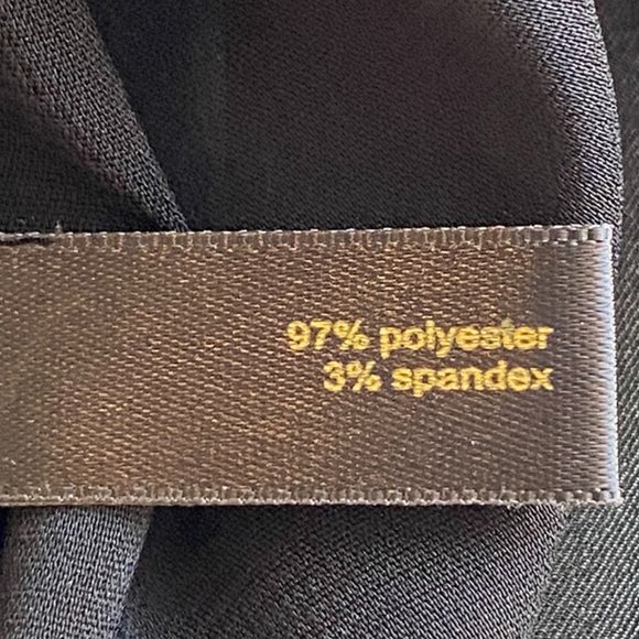 Outback Red by The Limited Black Puffy Sleeve Smocked Top Blouse Shirt - Picture 9 of 10